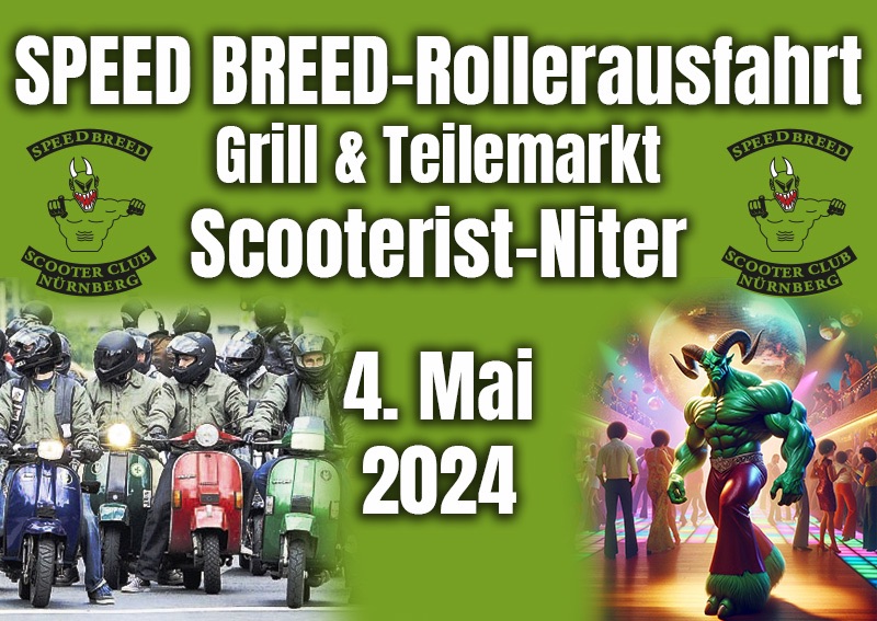 Speed Breed Ausfahrt 2024